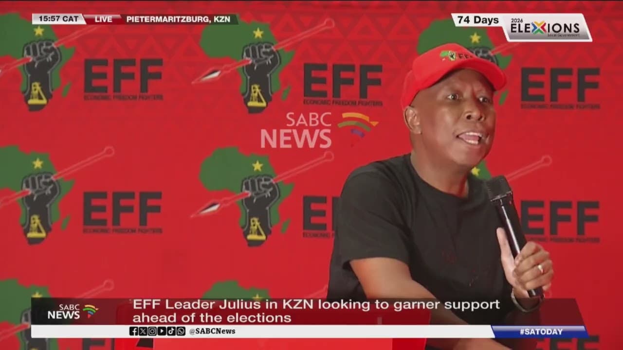 EFF promises free basic services for the unemployed