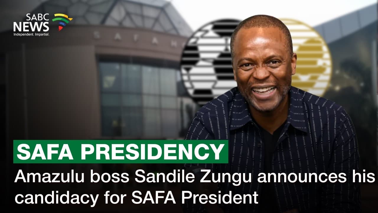 Sandile Zungu launches campaign for SAFA’s top job