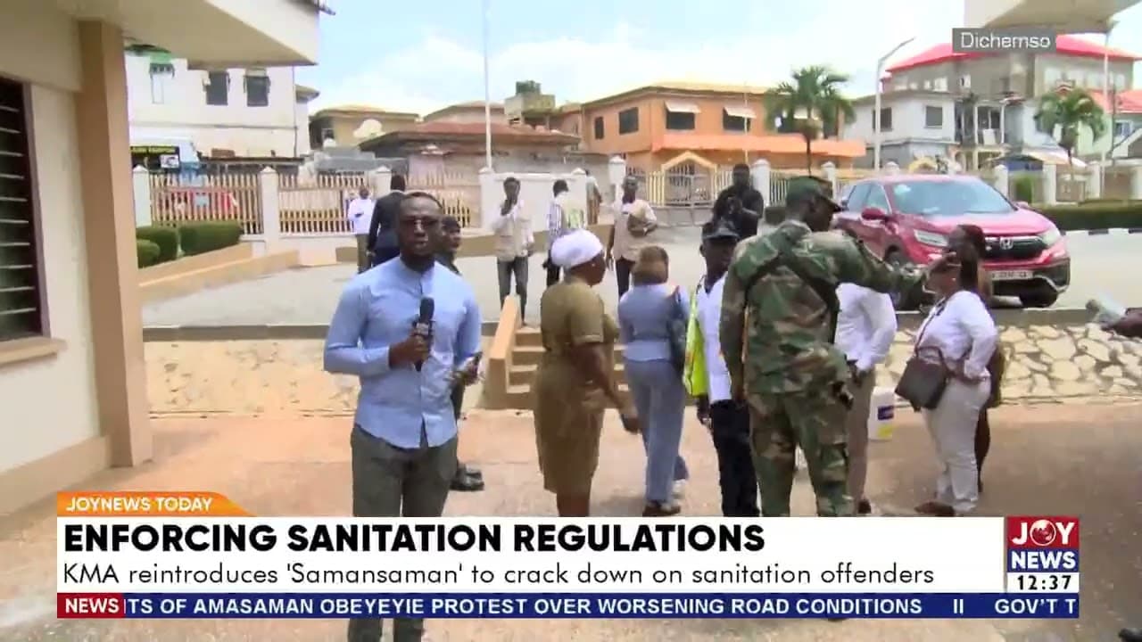 KMA revives ‘Samansaman’ sanitation crackdown as task force arrests offenders