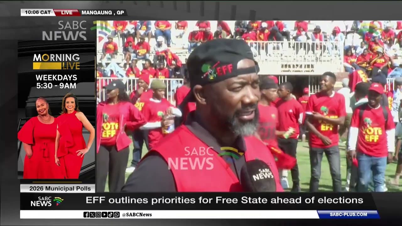 Malema vows to root out corruption at FS, NC manifesto launch