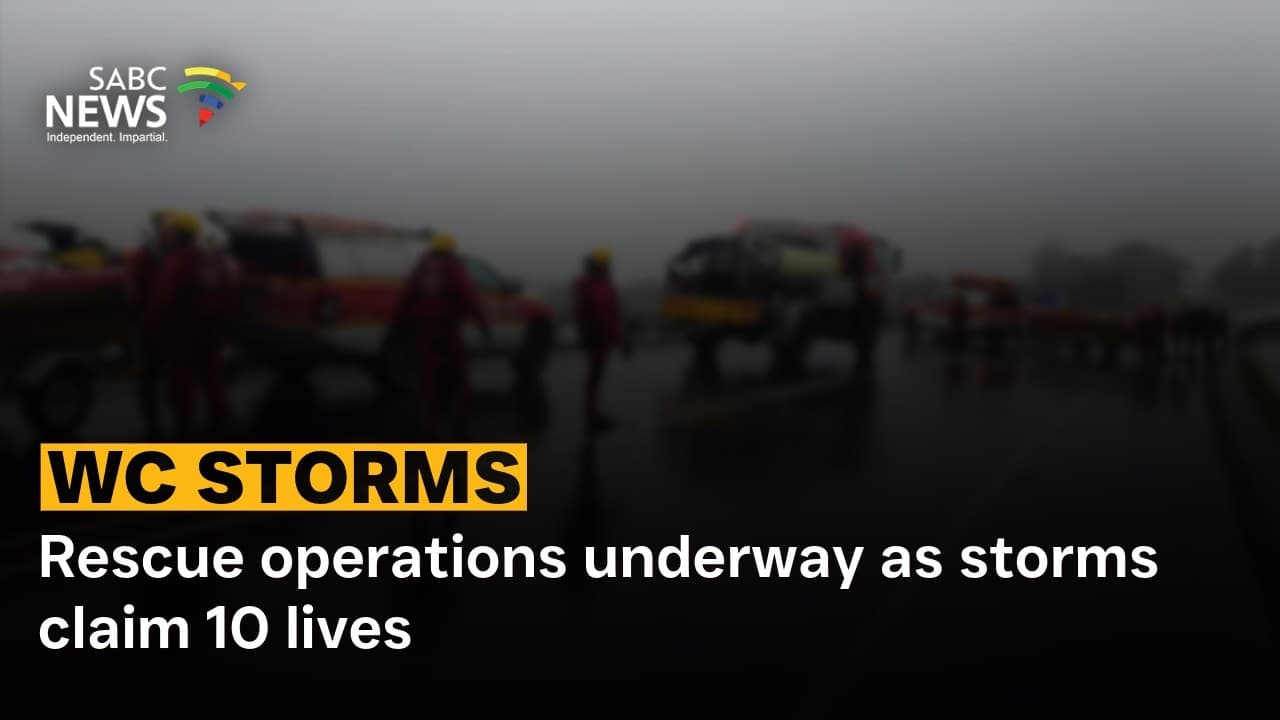 Western Cape storm damage and losses near R10 billion