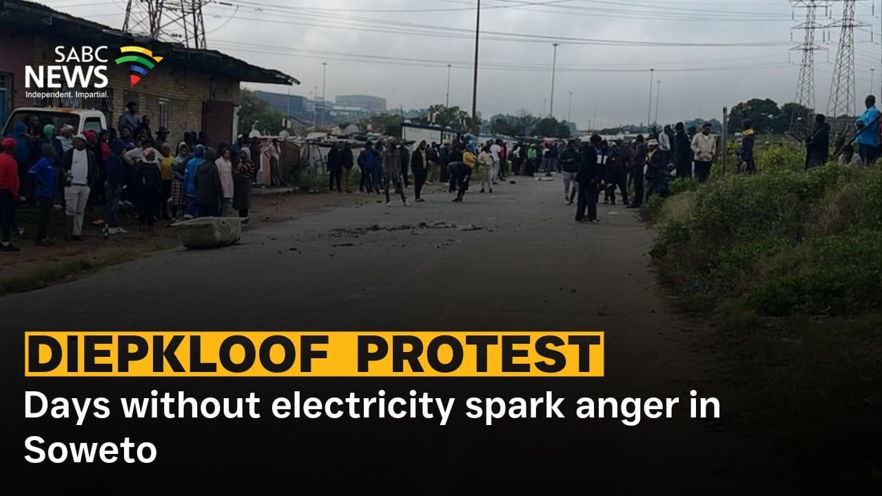 Soweto residents protest against prolonged power outages