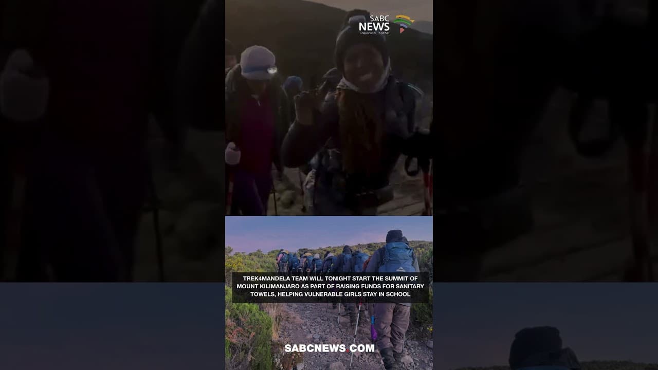 Mandela Day: SA family climbs Kilimanjaro for charity
