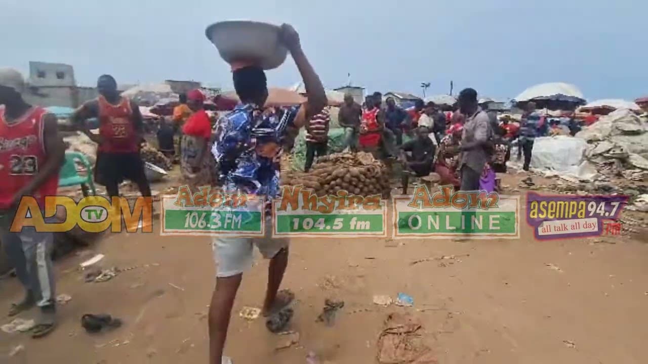 Agbogbloshie yam traders reject proposed 24-hour market structure