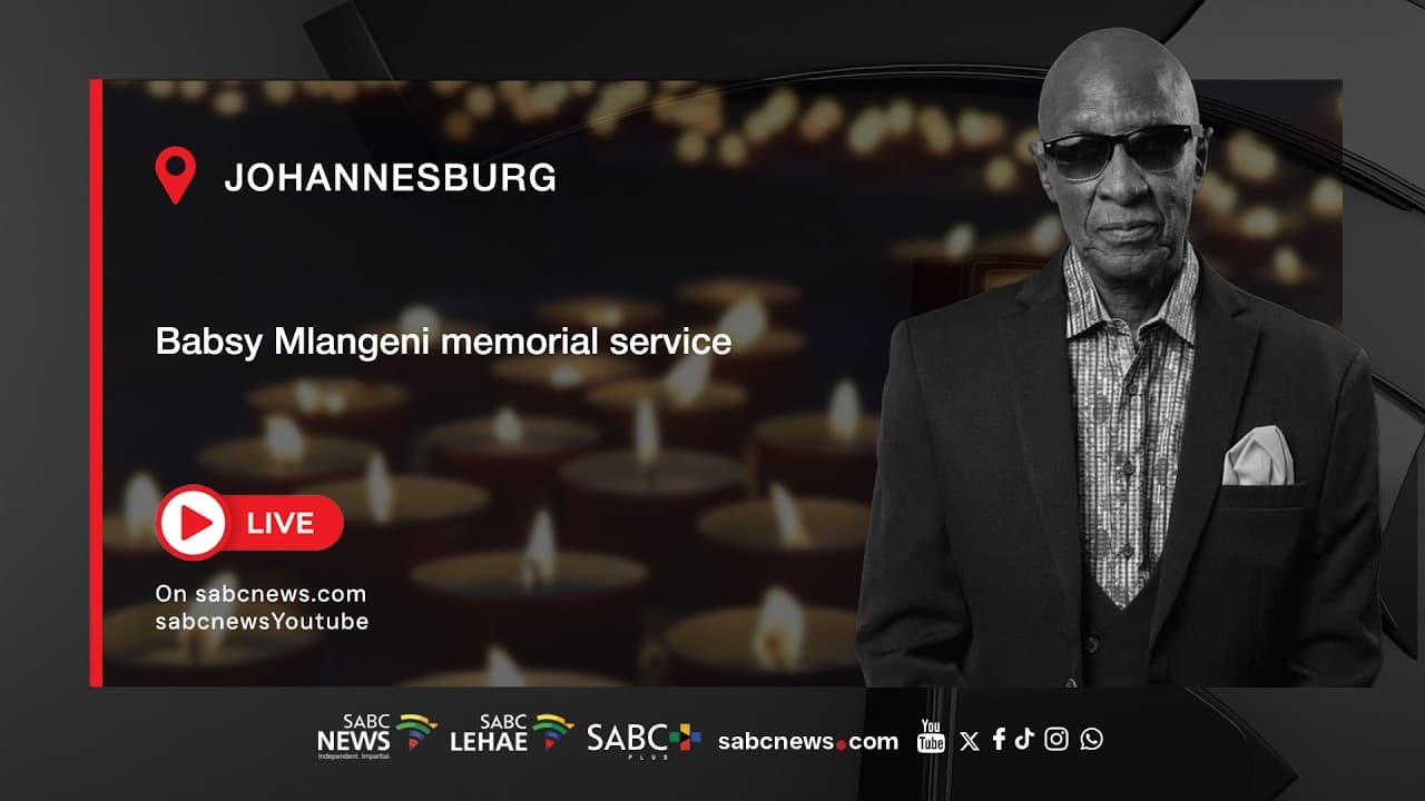 LIVE | Memorial service for music veteran Babsy Mlangeni