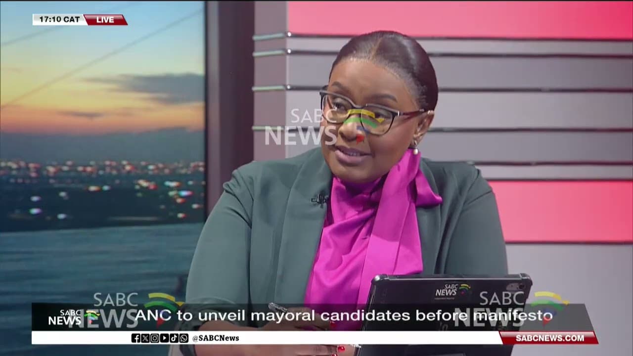 ANC to unveil mayoral candidates for the November 4 elections