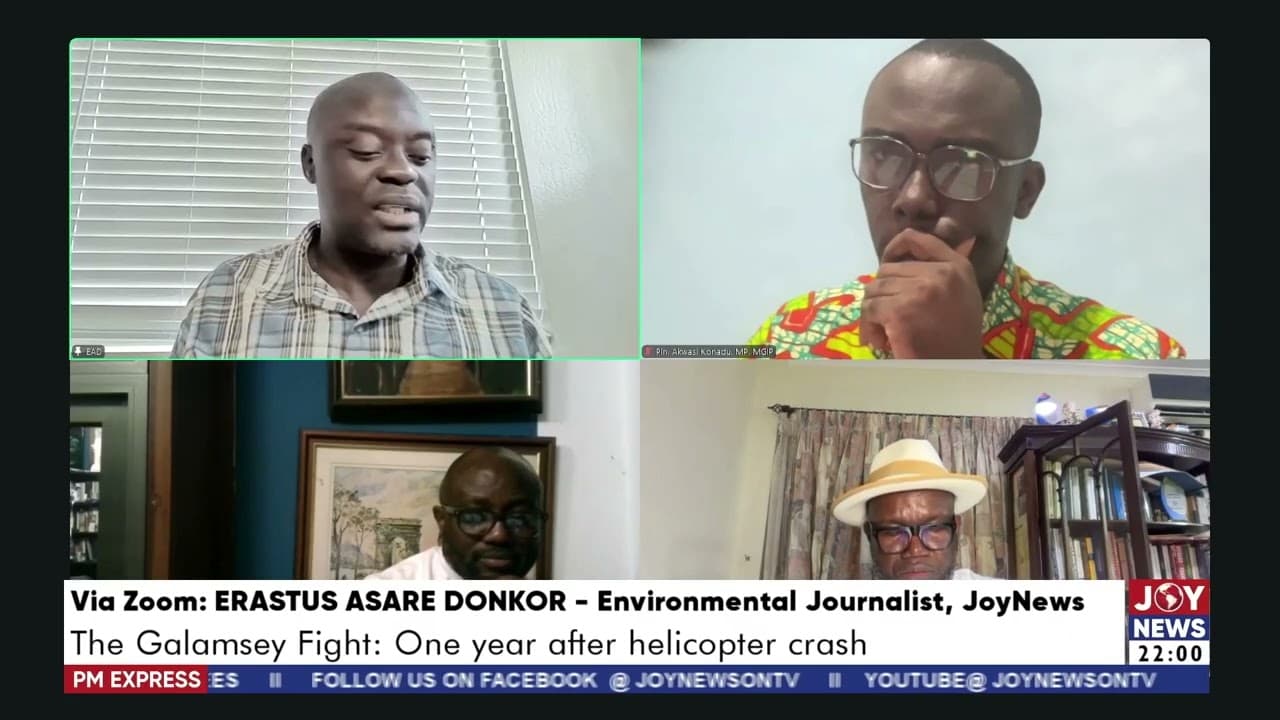 Galamsey is taking back our forests – Erastus Asare Donkor warns gains are being lost