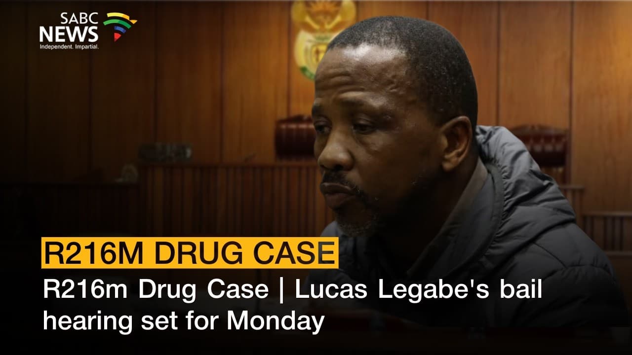 Lucas Legabe’s bail bid over alleged R200m cocaine theft continues