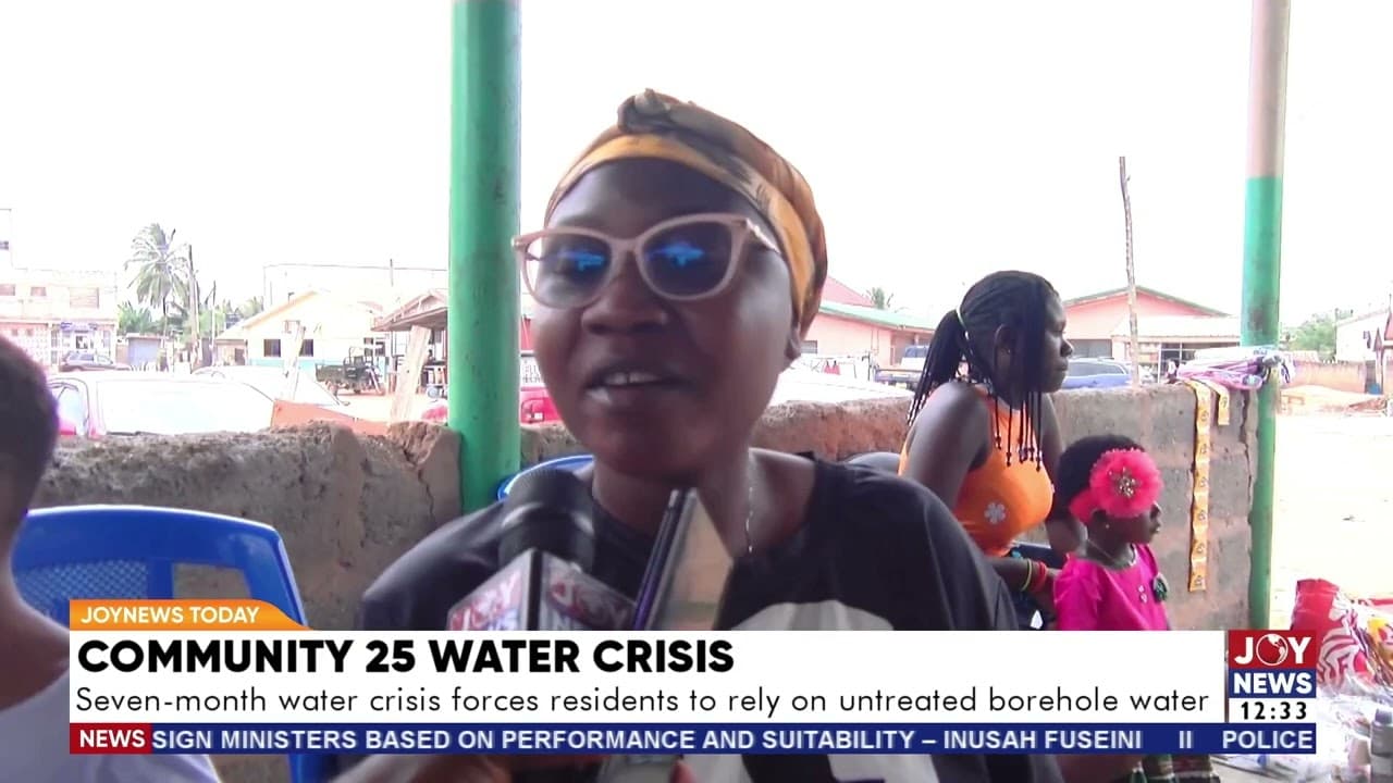 7-month water crisis at Dawhenya, Gbetsile and its environs disrupt health and school services