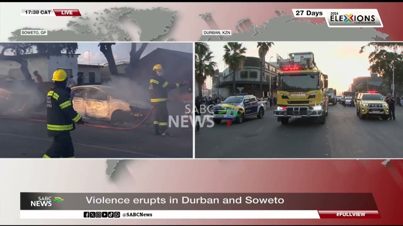 KZN police call in officers from elsewhere in the Durban metro