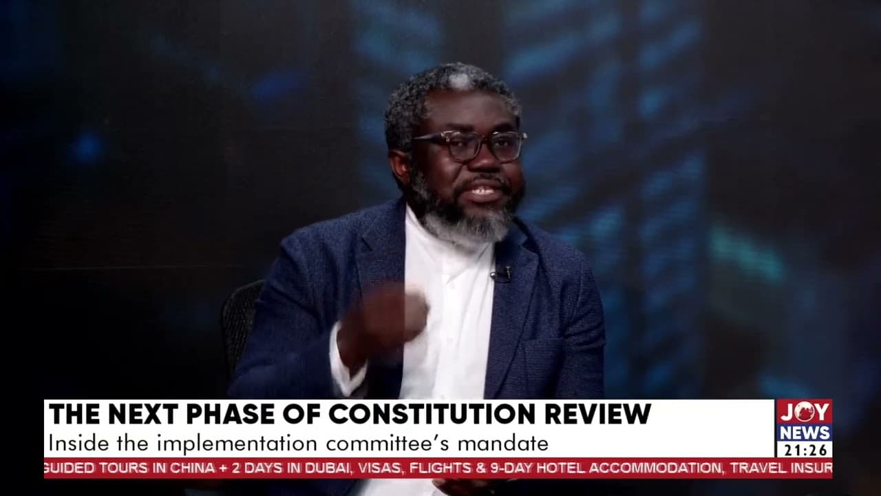 Constitution Review Committee won’t decide what goes into reform bills – Barker-Vormawor