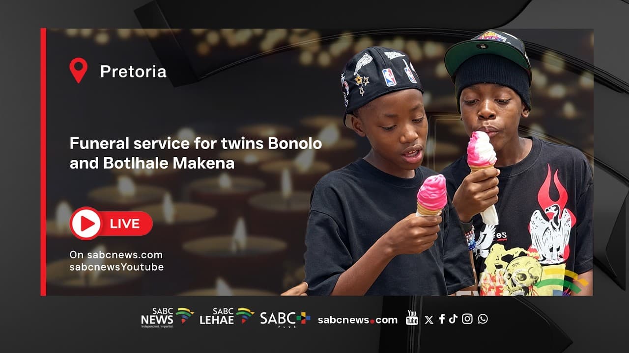 Funeral service of slain Mamelodi twin brothers underway