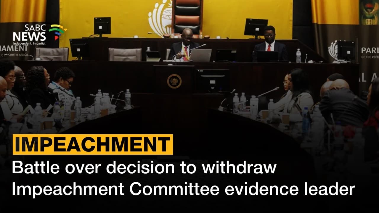 Gana defends rescinding evidence leader amid EFF, ALPA court bid