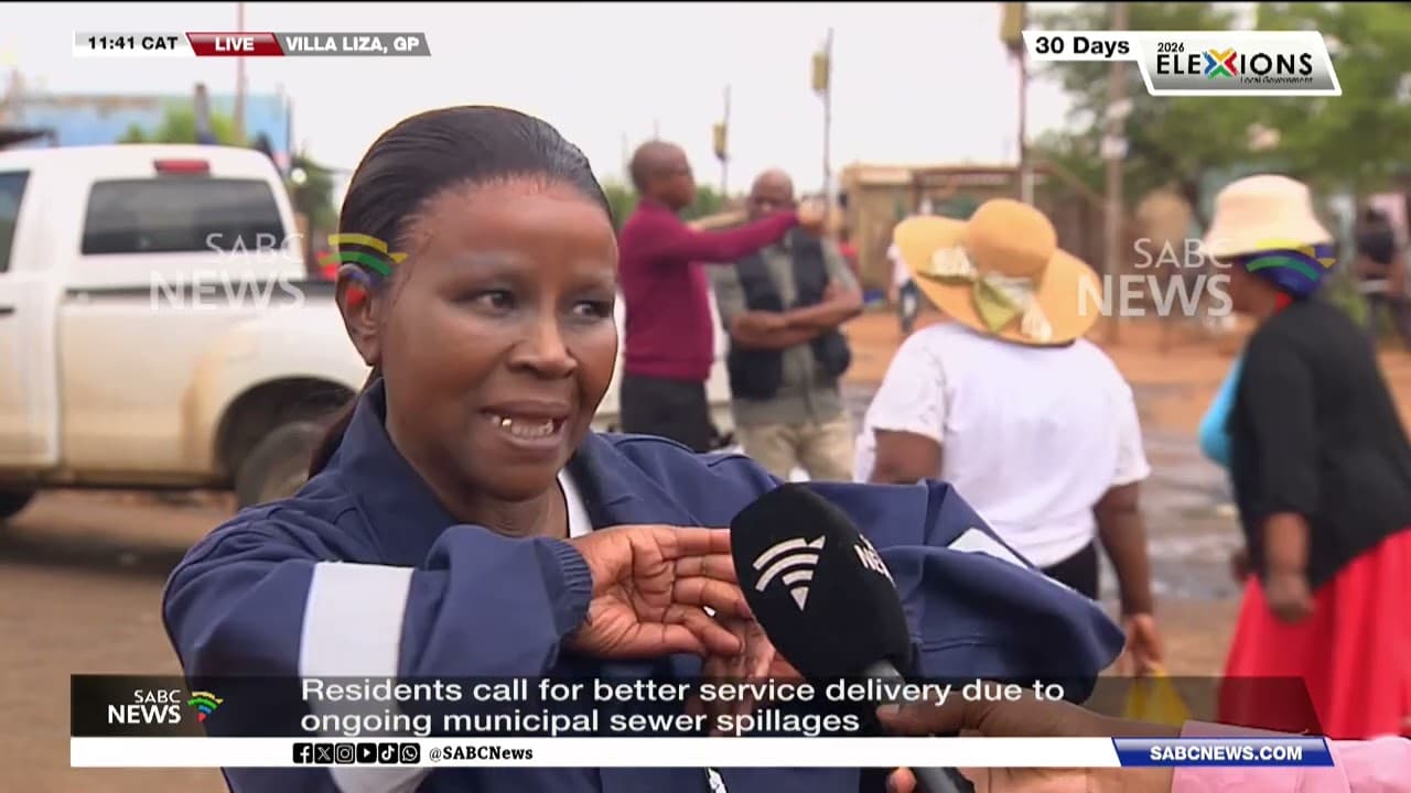 Villa Liza residents demand action as raw sewage floods their streets