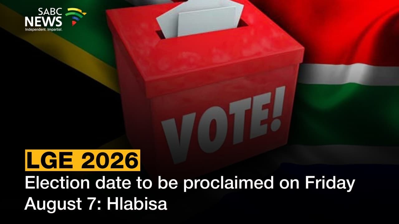 Minister Hlabisa to proclaim election date on Friday, 7 August