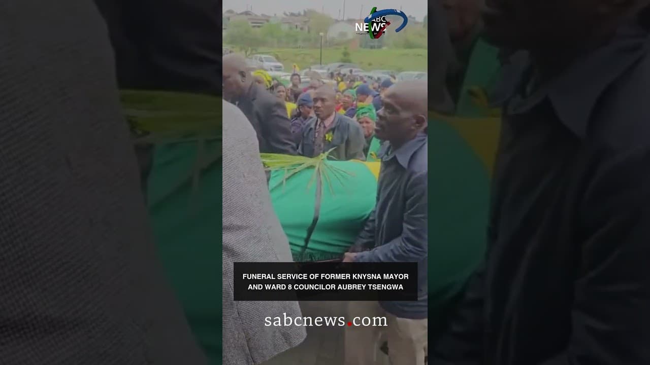 Former Knysna Mayor Aubrey Tsengwa laid to rest
