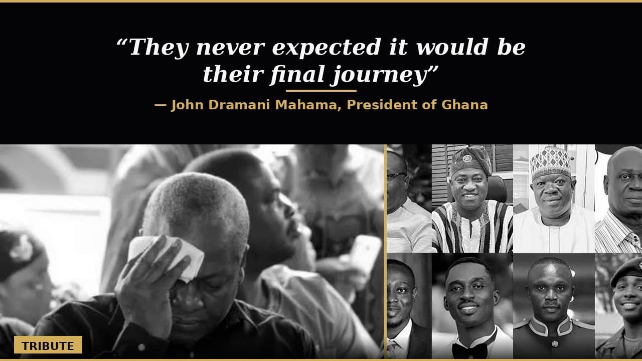 ‘Life is fragile, service is sacred’ – Mahama reflects on helicopter crash victims one year on