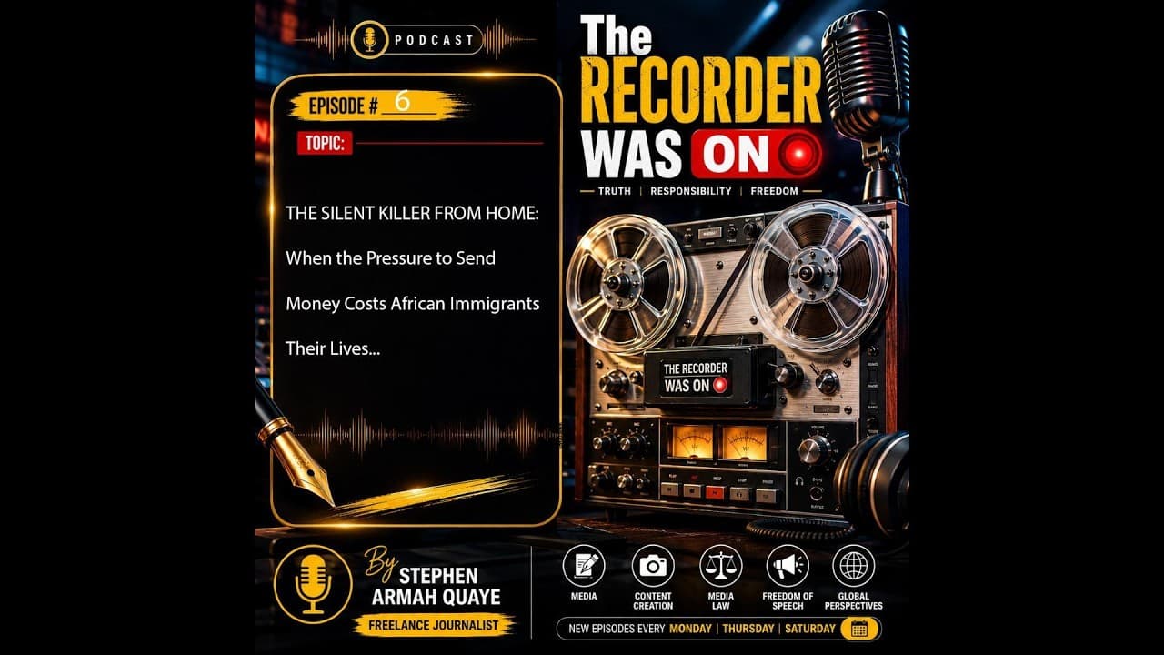 The Silent Killer From Home: When the pressure to send money costs African immigrants their lives