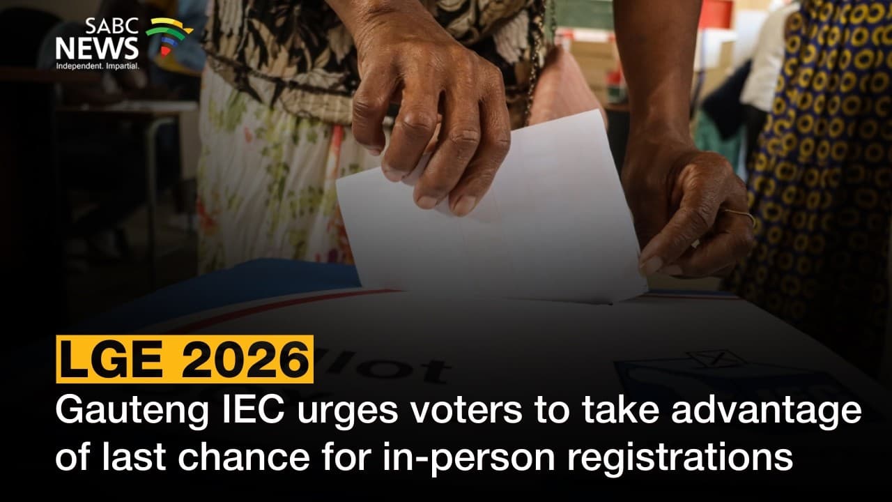 Gauteng police report largely peaceful voter registration weekend