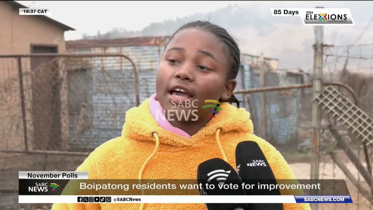 Boipatong residents hope their vote will fix sewage on streets crisis