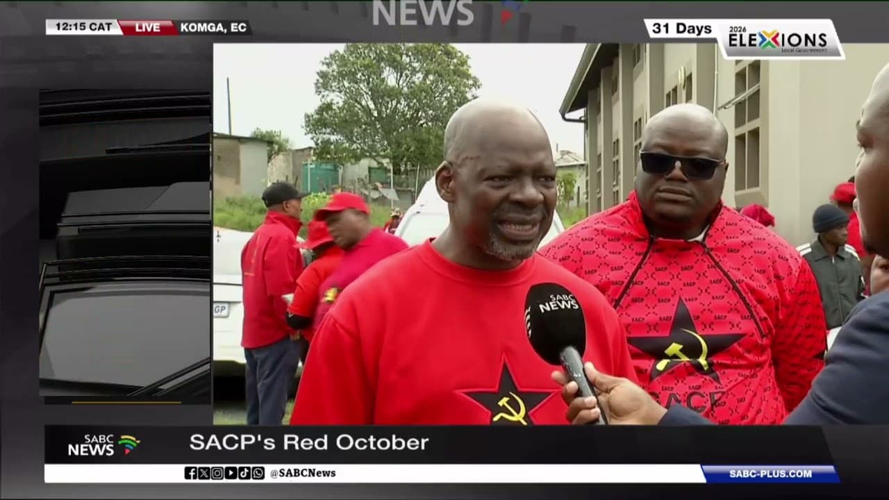 SACP launches Red October campaign to mobilise workers