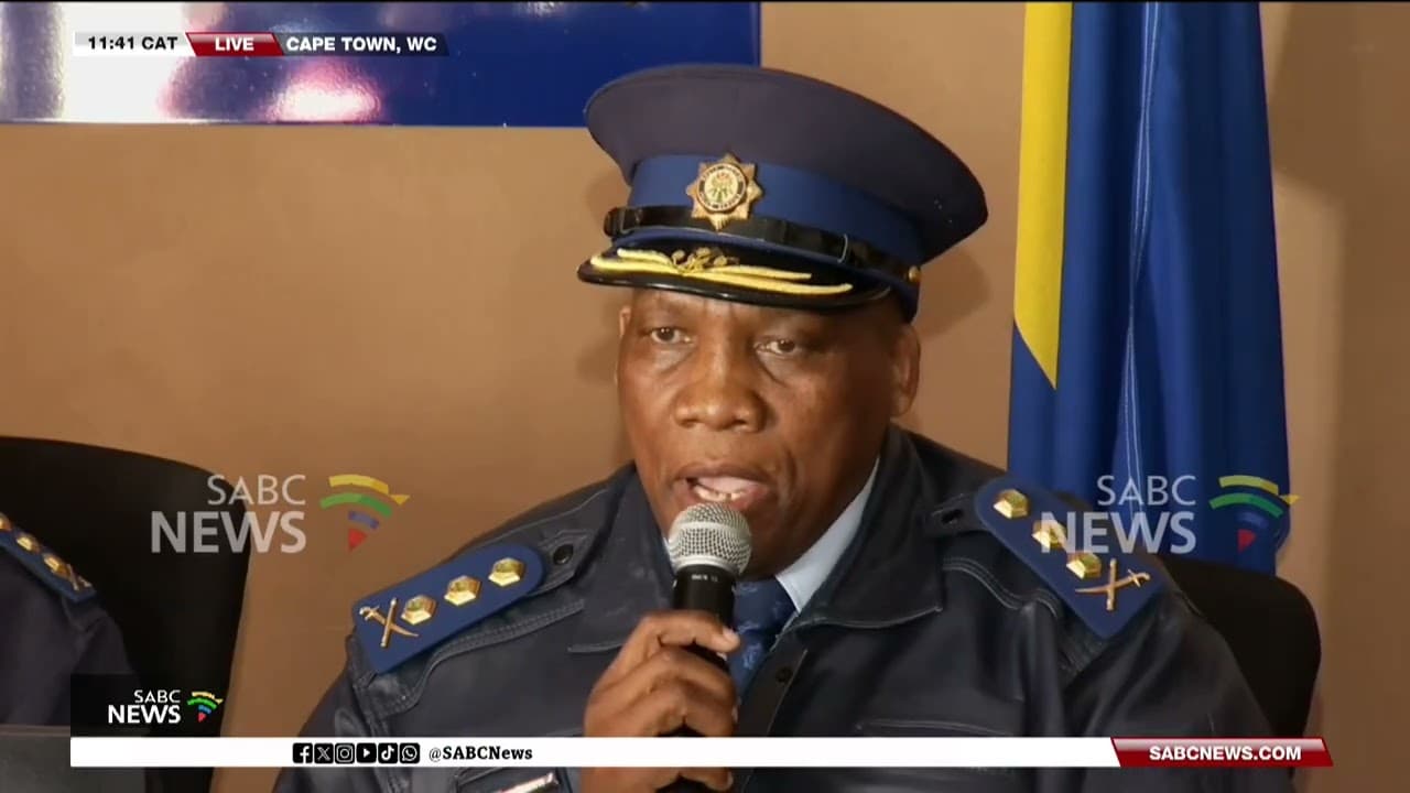 Western Cape’s new police chief steps in amid violence crisis