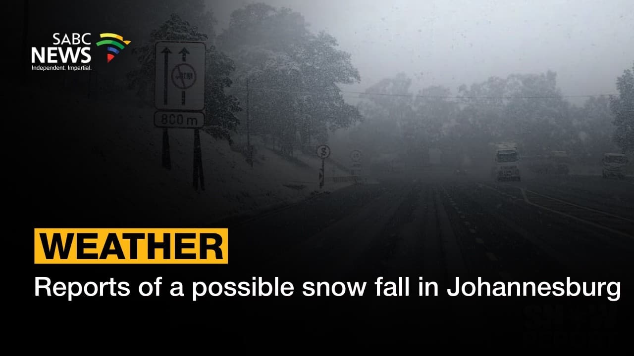 Joburg Emergency Services on high alert as cold front hits city