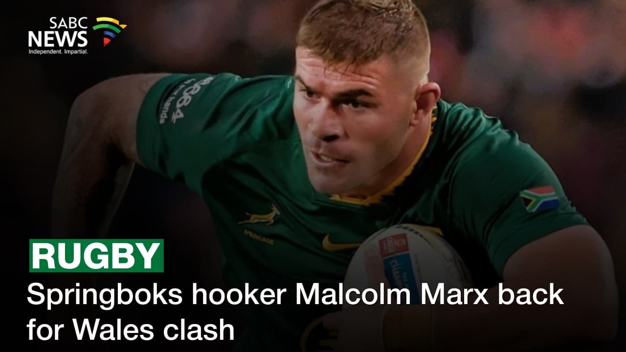 Springboks hooker Malcolm Marx back for Wales clash