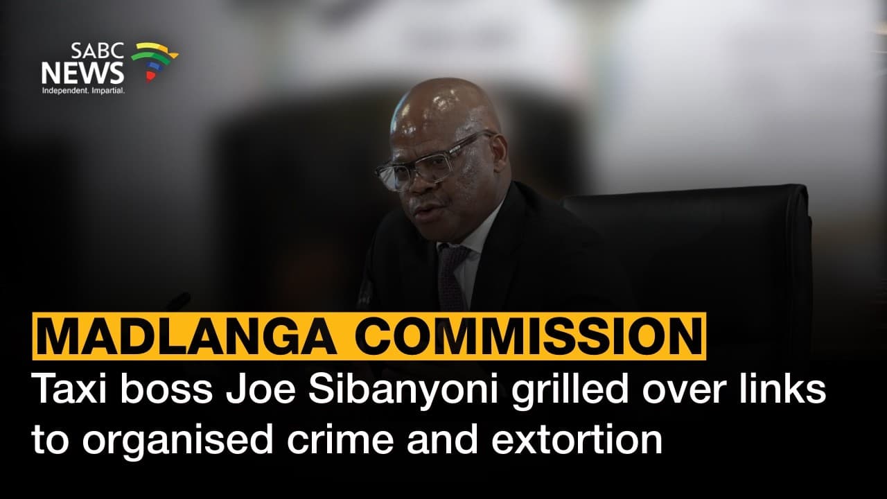 Joe Sibanyoni returns to testify at the Madlanga Commission