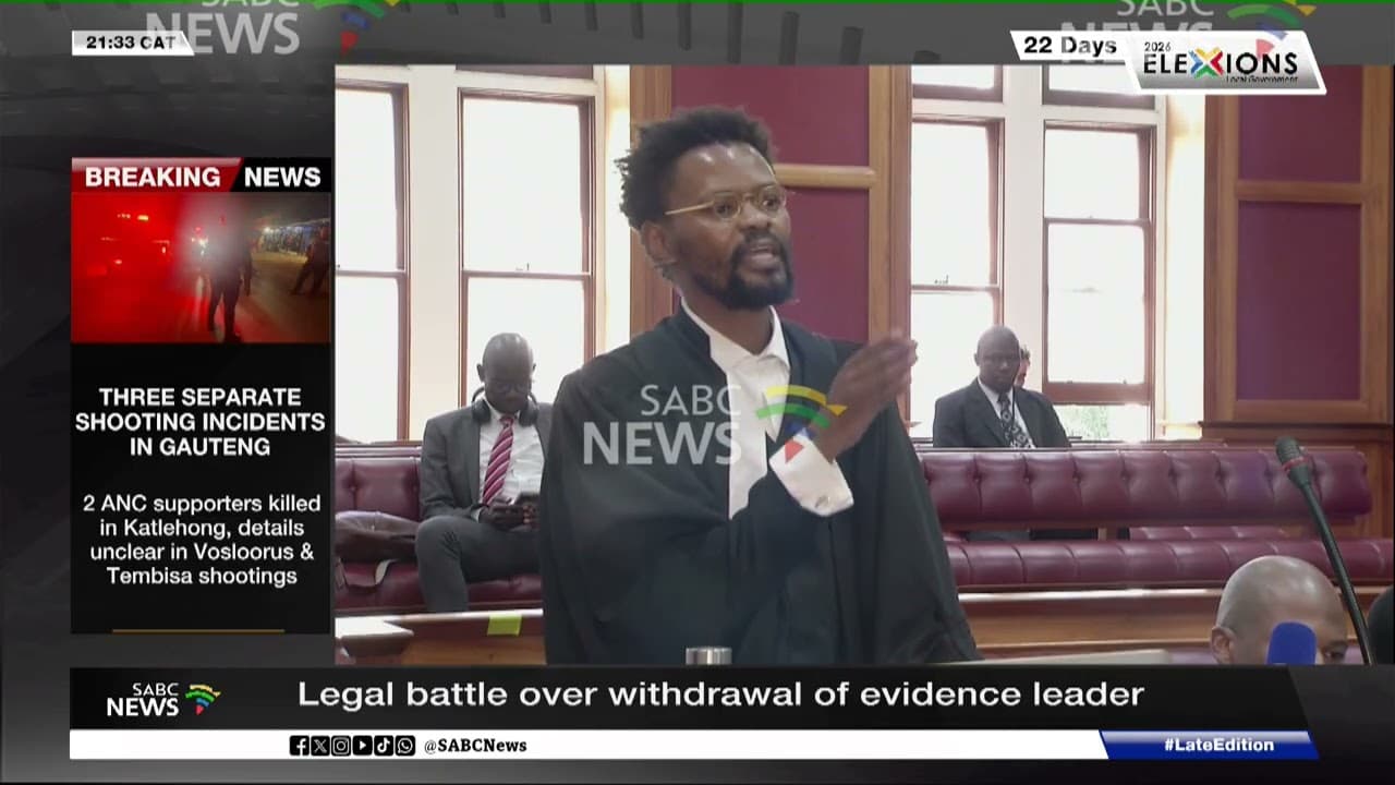 Legal battle over withdrawal of impeachment evidence leader continues