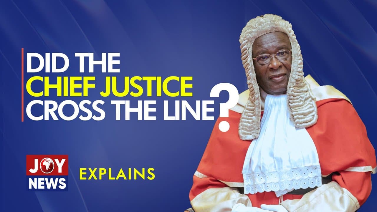 EXPLAINER: Why Chief Justice Baffoe-Bonnie’s ‘past eight years’ comments have sparked controversy