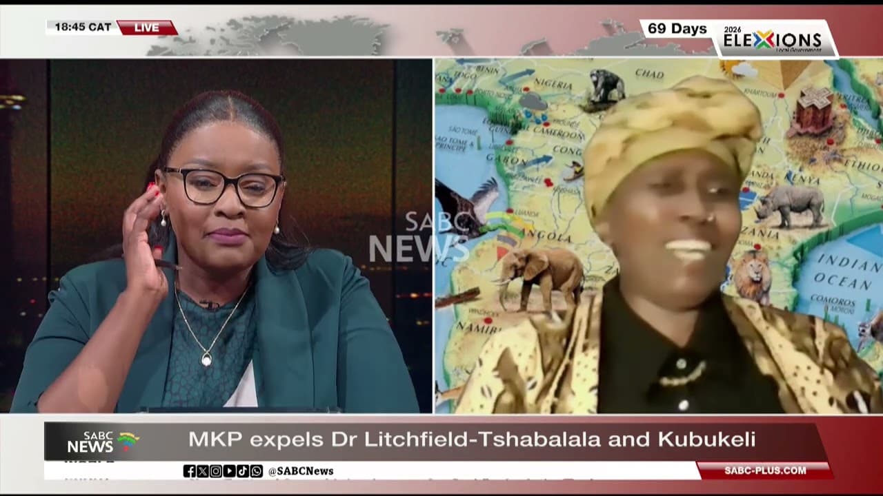 Litchfield-Tshabalala says MK Party gave her no reasons for expulsion
