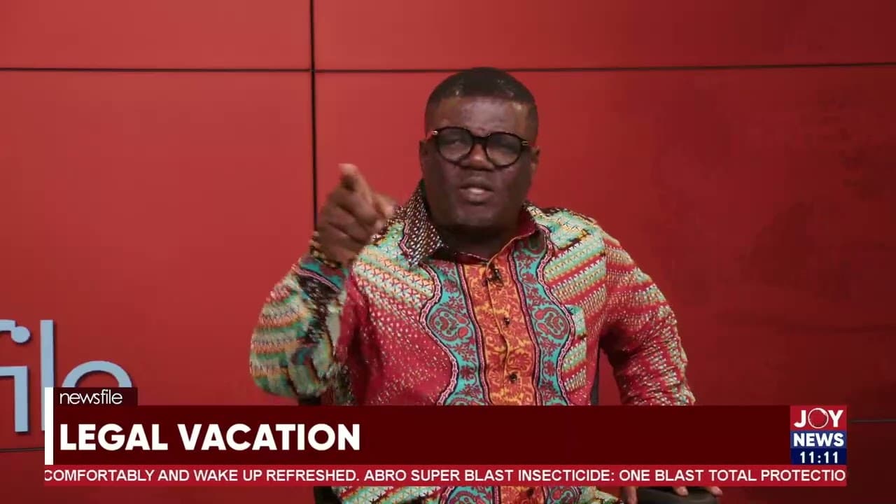 ‘It should have been negotiated’ – Dafeamekpor on lawyers’ dispute with CJ over vacation hearings