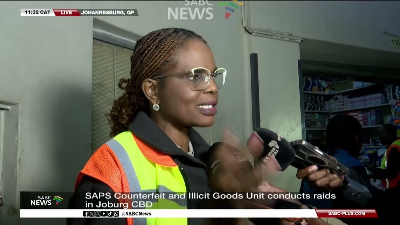 Police seize counterfeit goods worth R369k in raids across Gauteng