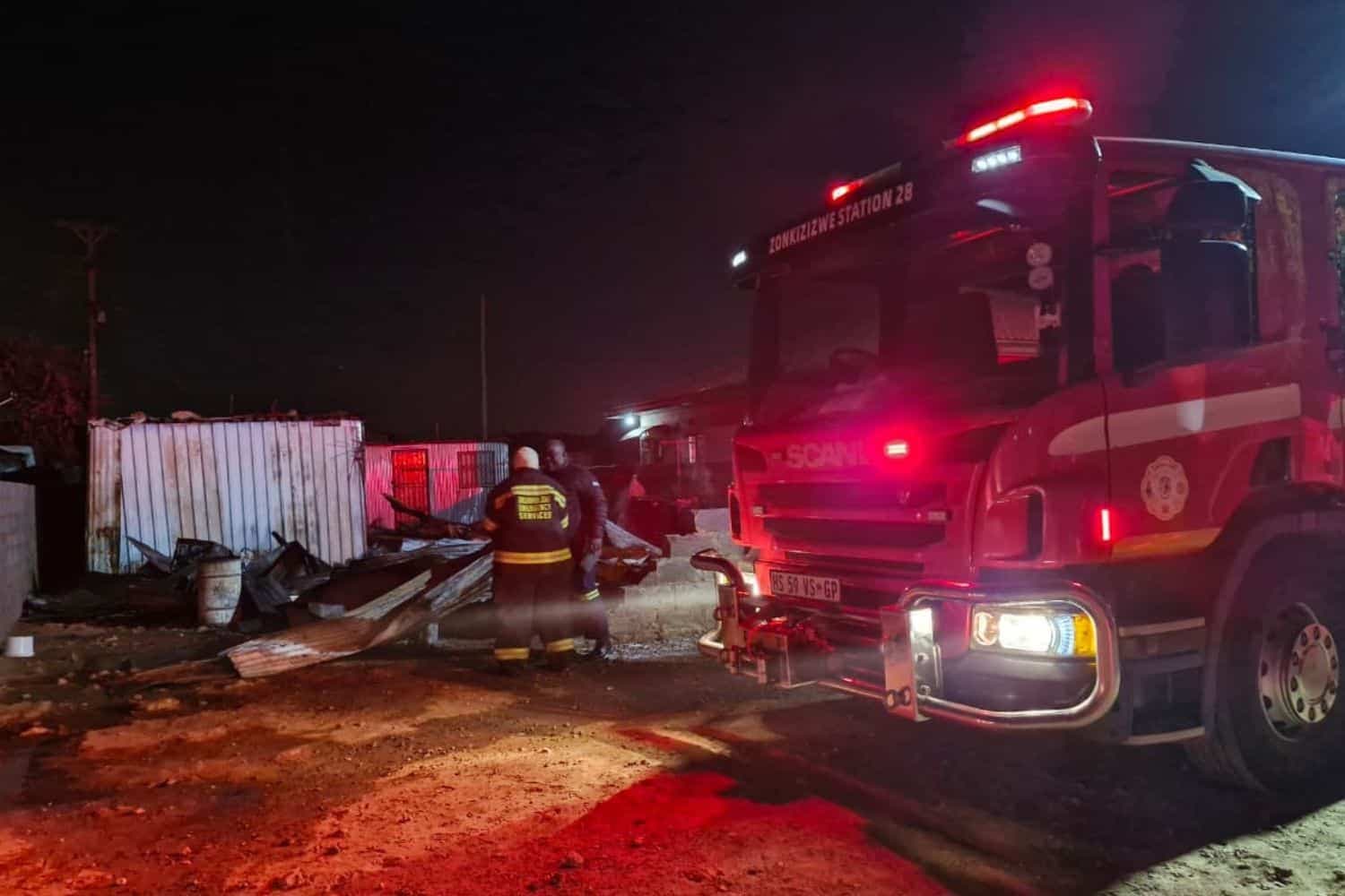 Man burnt to death in Katlehong shack blaze