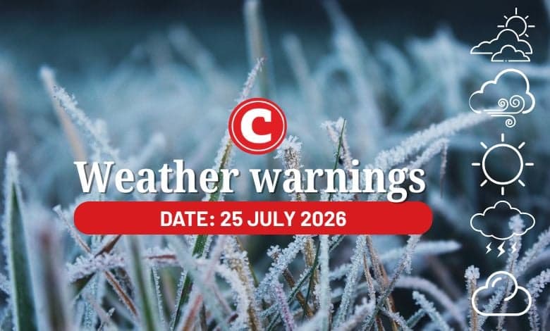 Saturday’s weather: Fire danger warning as cold morning grips provinces