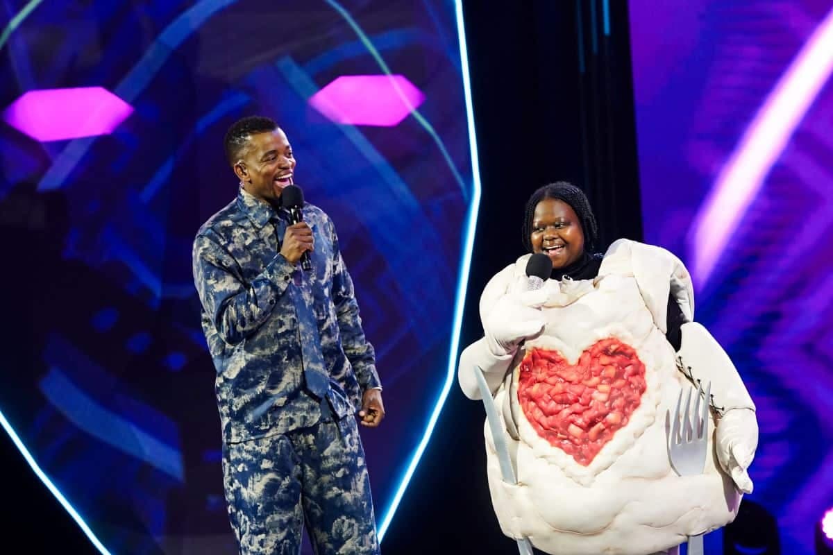 WATCH: Travel vlogger Popi Sibiya unmasked as Pap & Wors on ‘The Masked Singer South Africa’