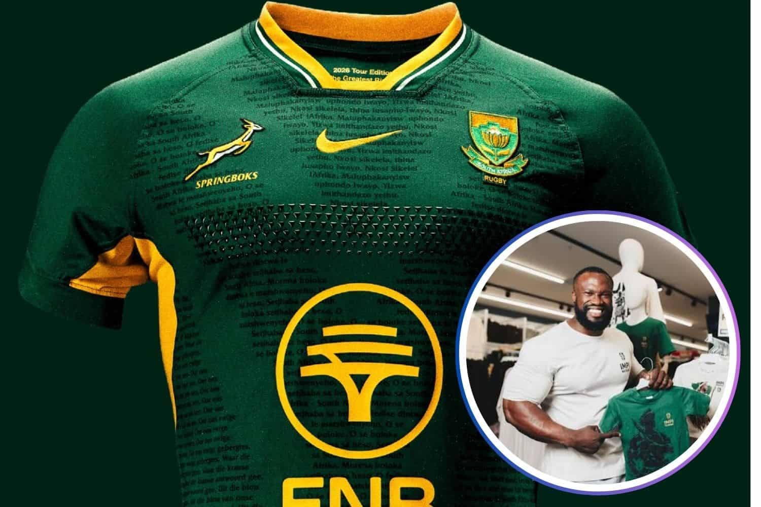 Bok Friday: Springbok jersey options for fans to choose from