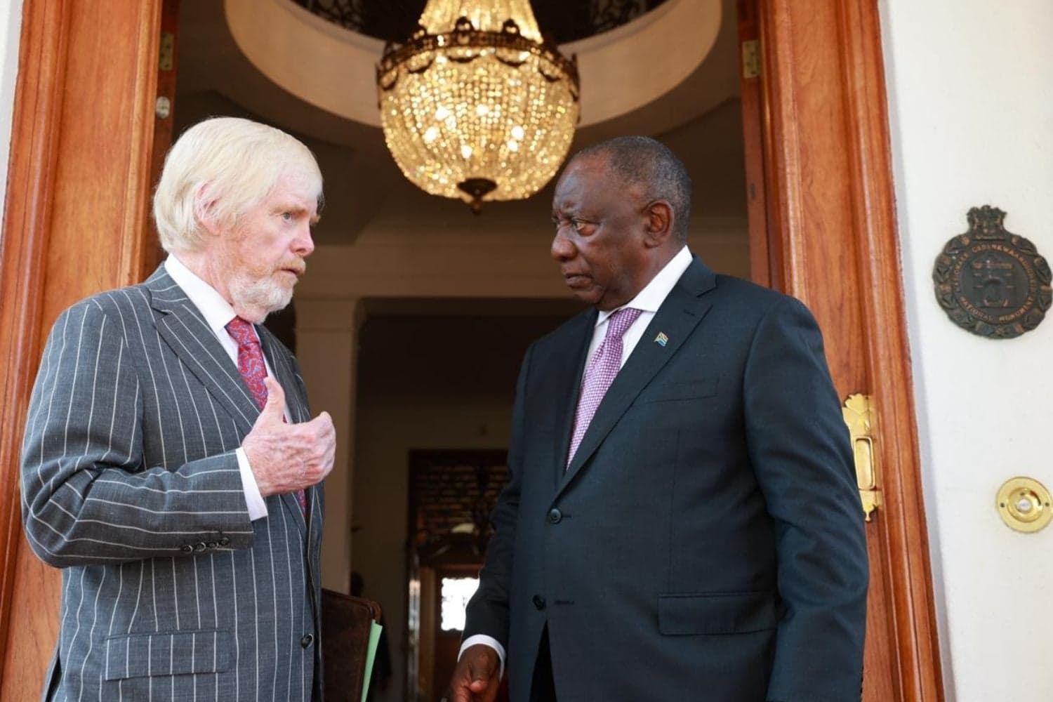 Ramaphosa hosts US Ambassador Bozell to ‘recalibrate’ ties