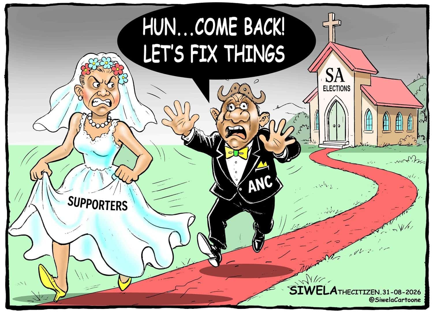 Cartoon of the day: 31 August 2026