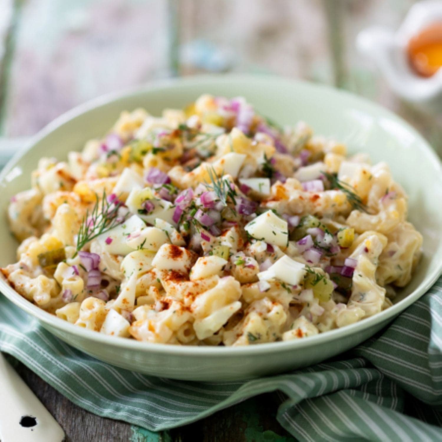 Recipe of the day: Budget-friendly devilled egg pasta salad