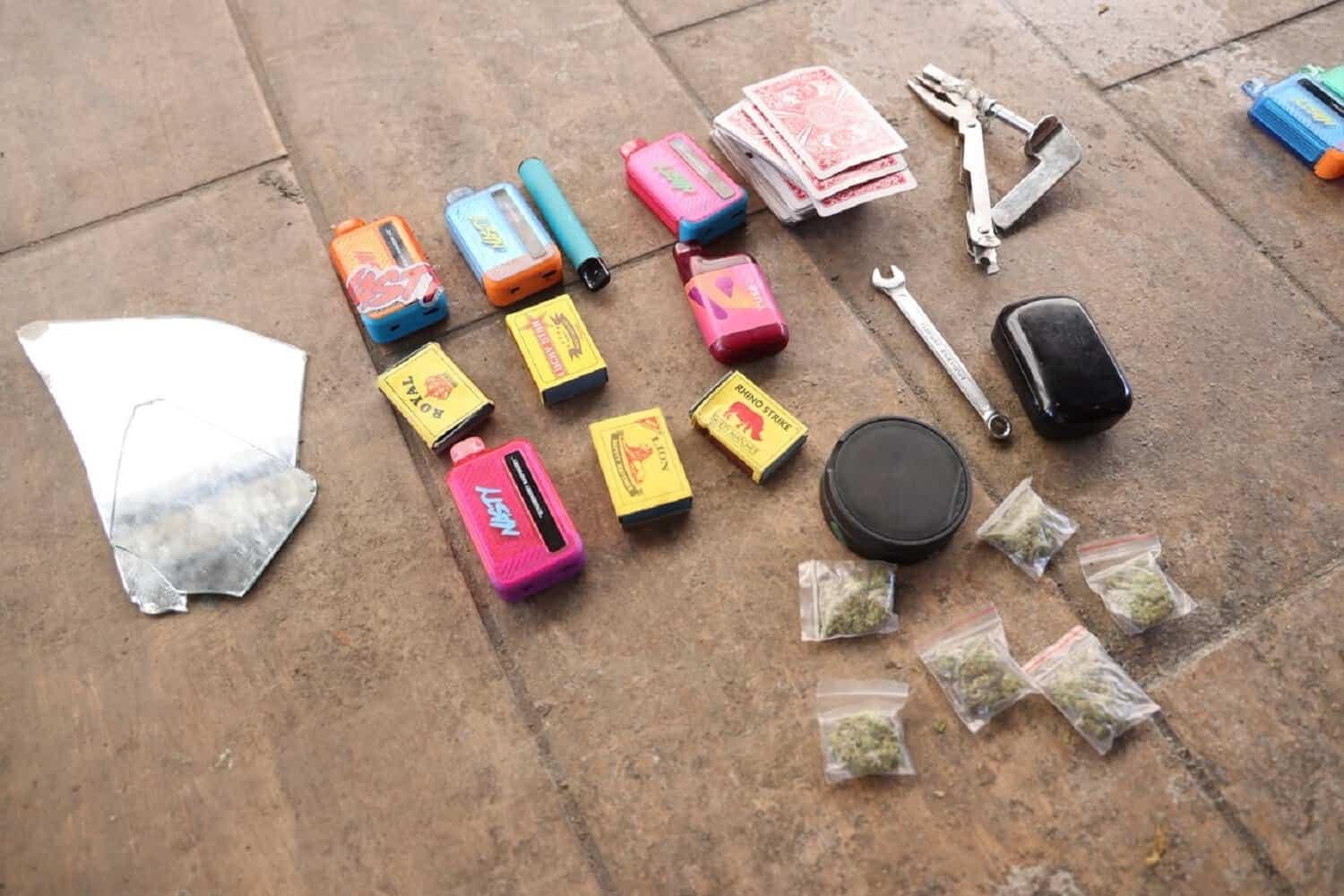 ‘They must be arrested’: More than 109 illegal or dangerous items confiscated in 3 Joburg schools