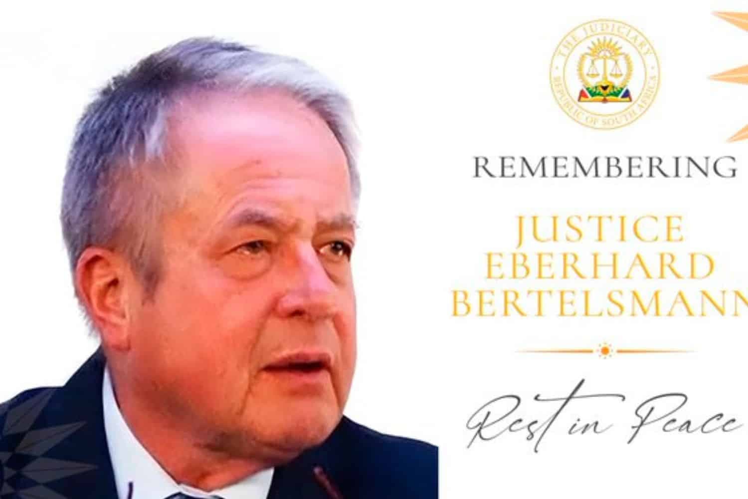 Judiciary mourns ‘Rottweiler’ Judge Bertelsmann