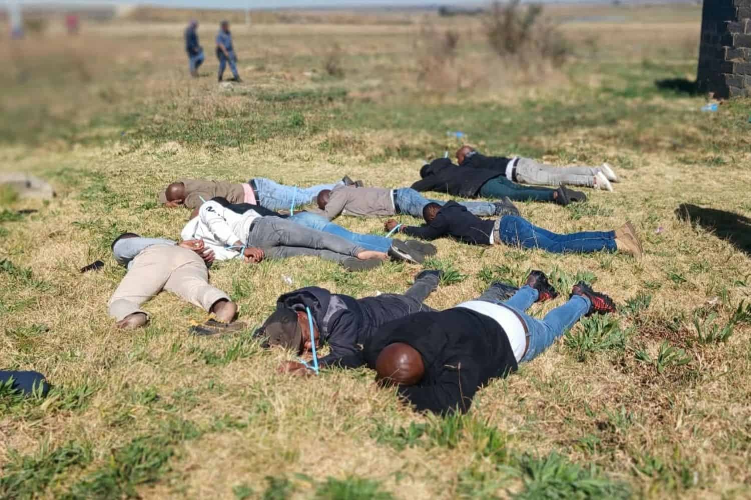 Seventeen arrested in Orange Farms hijacking plot shootout