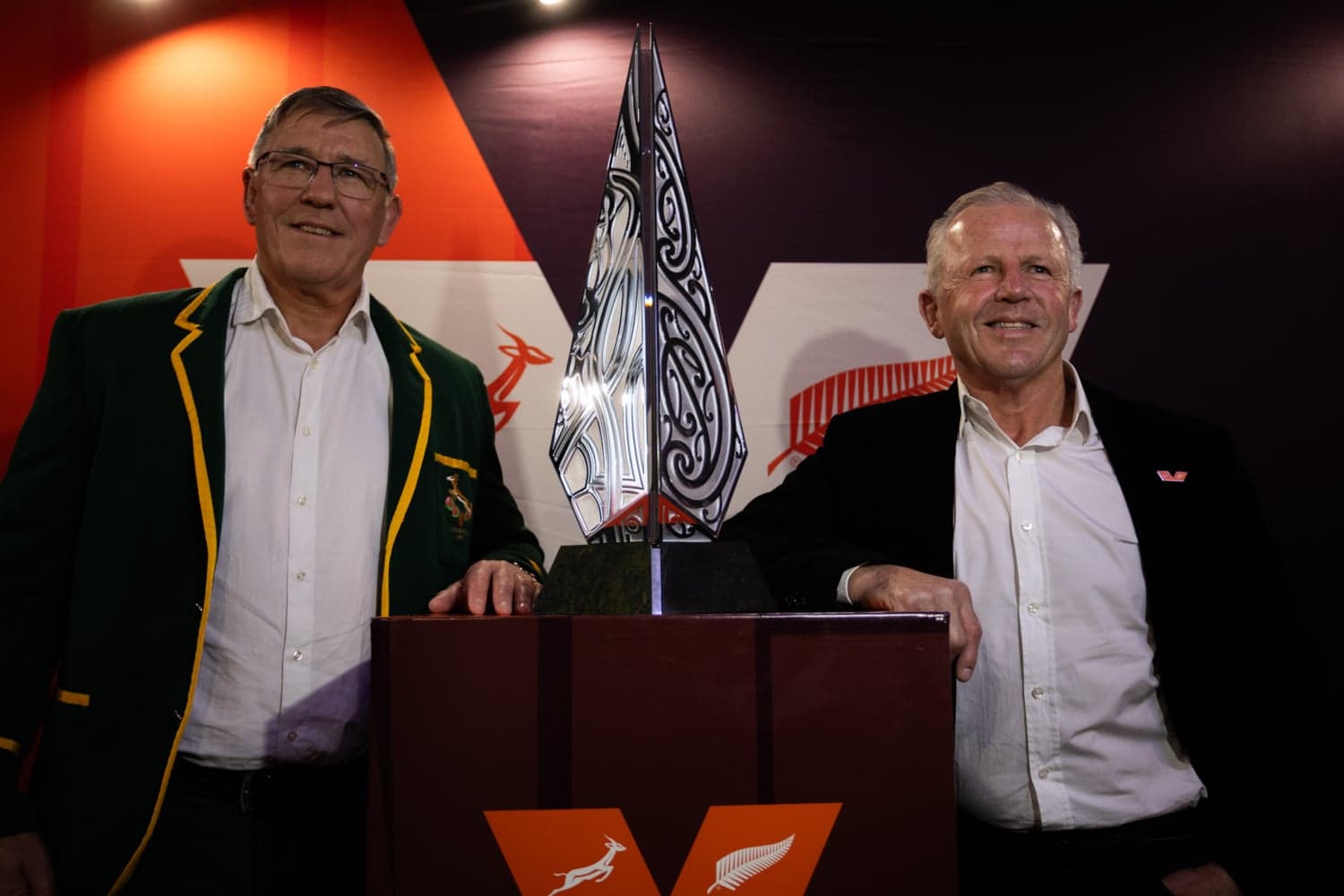 UNVEILED: The trophy that the Springboks and All Blacks are playing for