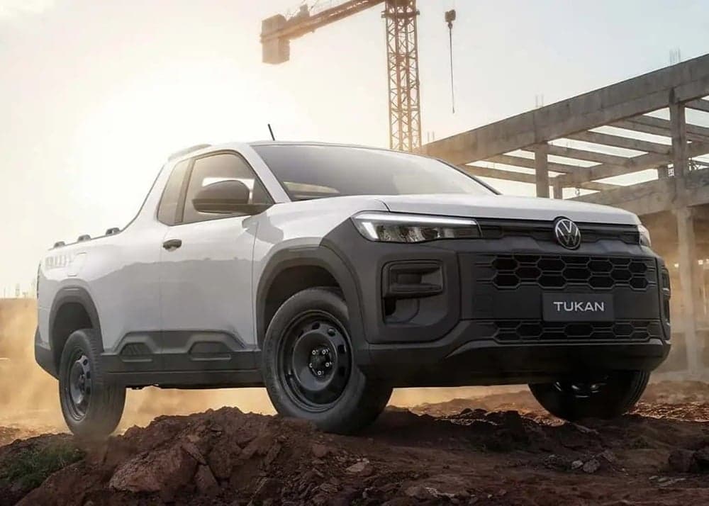 New VW small bakkie shows face in Brazil, but will it come to SA?