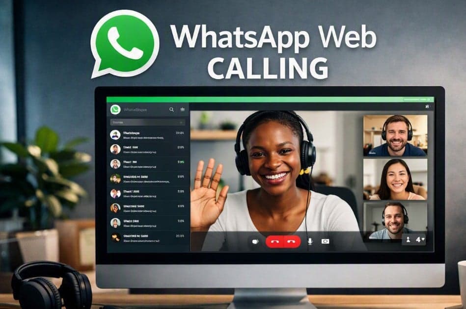 WhatsApp web calling launches in SA: Free voice and video on desktop
