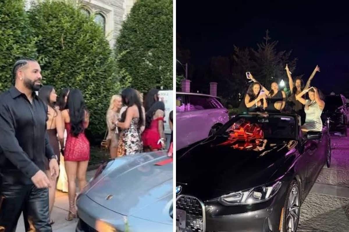 WATCH: Drake gives women more than R16 million, luxury cars and Birkin bags at annual event