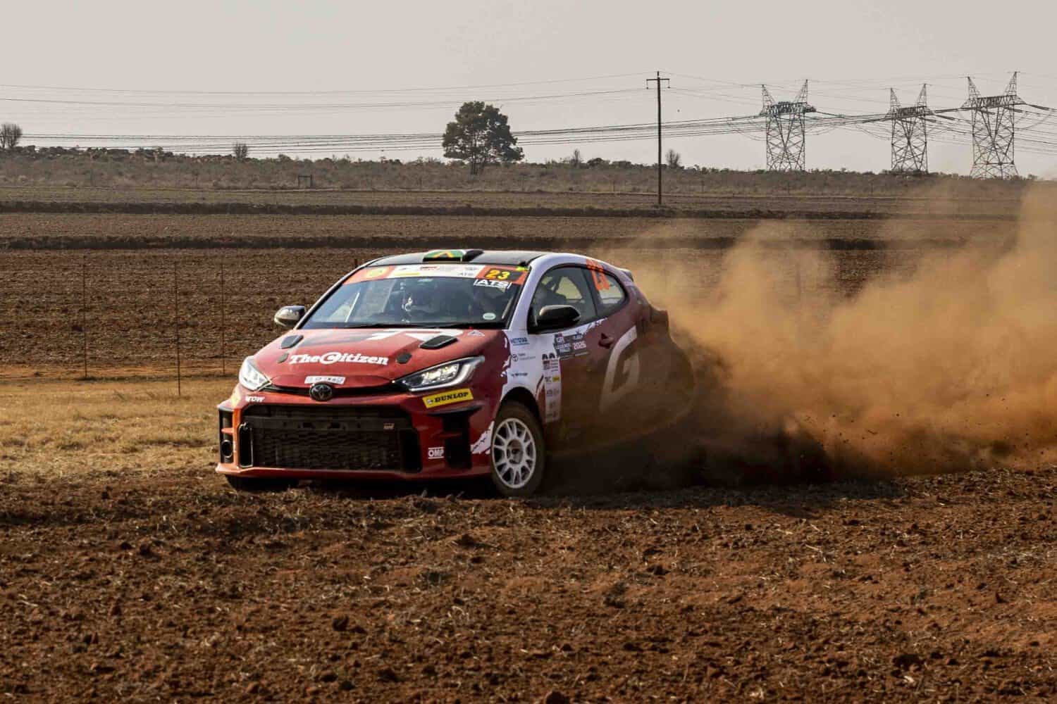 A finish at the Ermelo Rally is crucial
