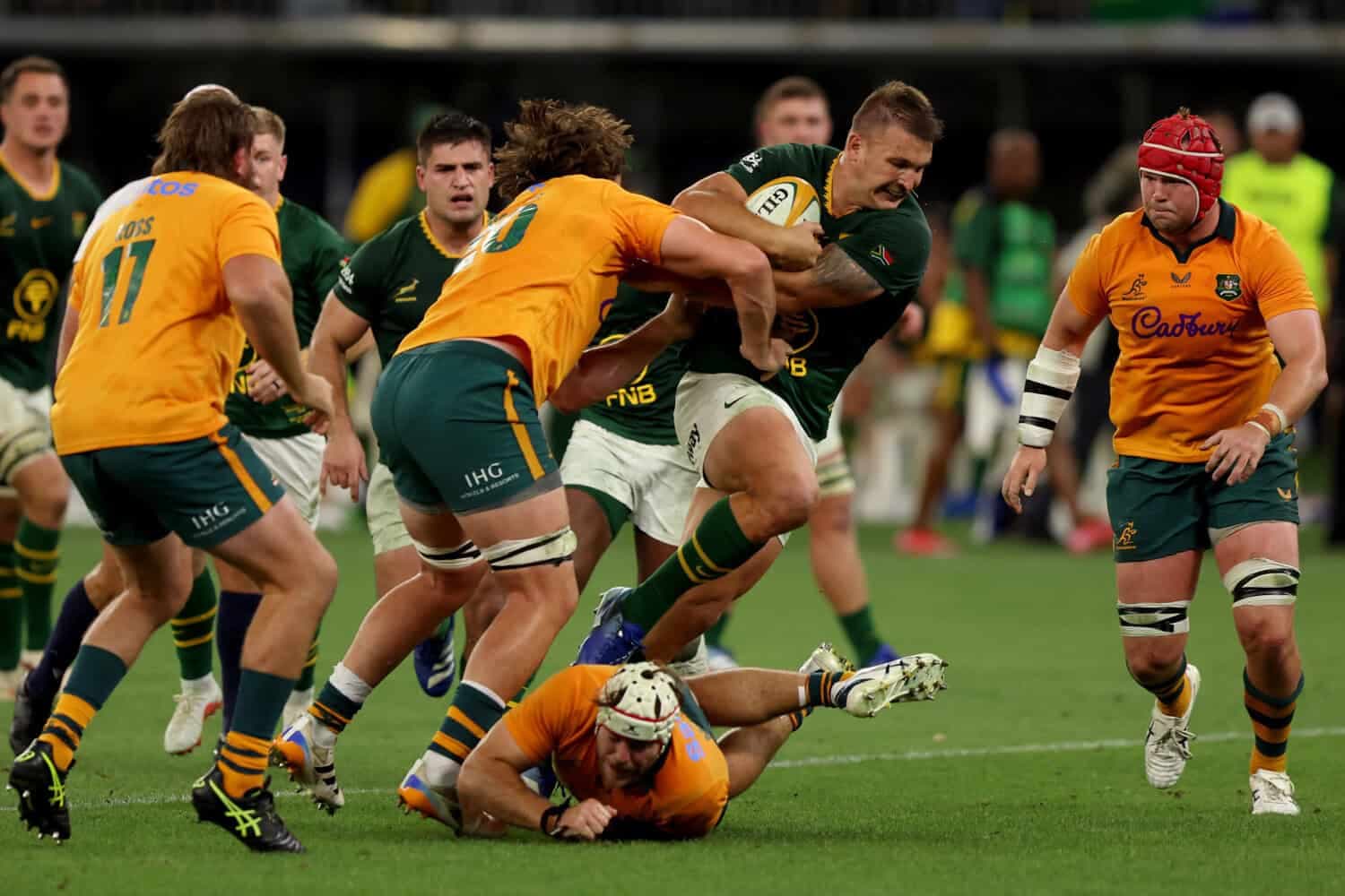 ‘We need to be better than that,’ says captain Esterhuizen after Boks fall to Wallabies